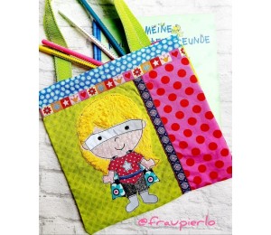 Stickserie - Kleine Superhelden Fransenappli